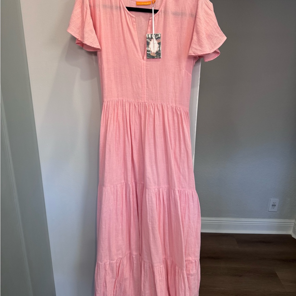 Oliphant Pink Maxi Dress